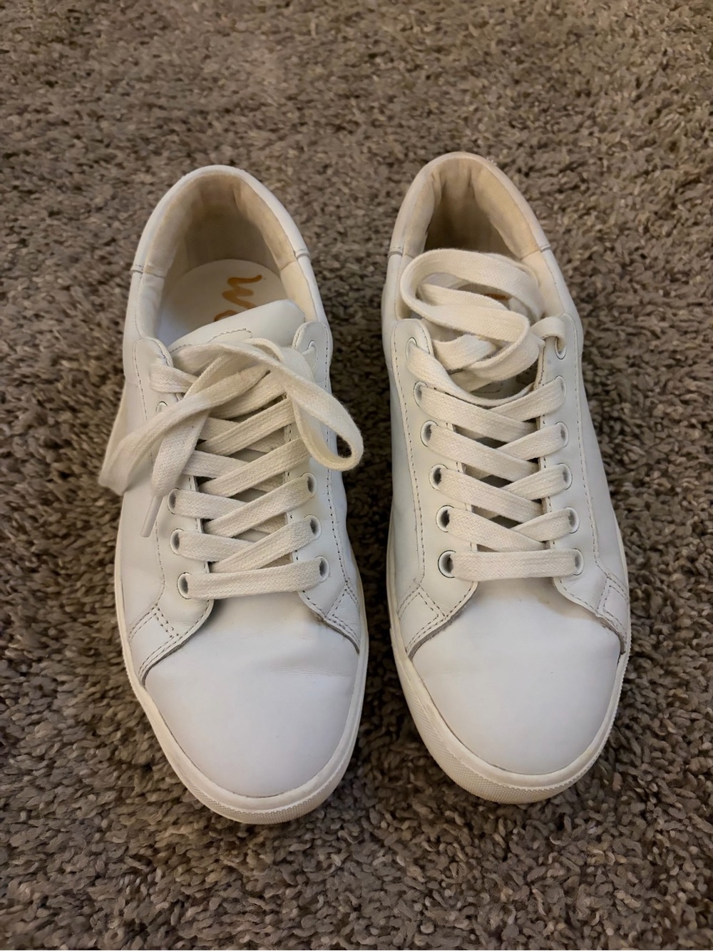 Sam Edelman White Sneakers Size 7